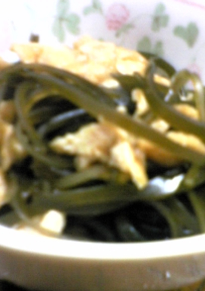 再利用昆布と油揚げの薄味煮-レシピのメイン写真
