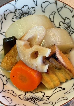 #旬の#冬大根#下茹で#無しで簡単お煮付-レシピのメイン写真