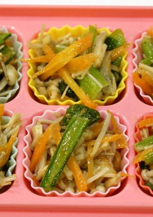 お弁当にぴったり！超簡単★無限えのき-レシピのメイン写真