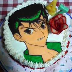 รูปของ キャラケーキ（浦飯幽助）