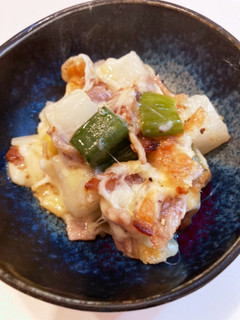 長芋ネギとベーコンのチーズ焼き-レシピのメイン写真