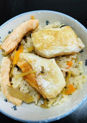 鮭ハラス飯-レシピのメイン写真