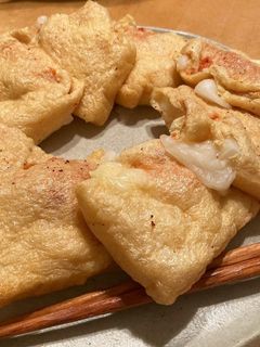 焼き餅きんちゃく☆チーズ明太バター-レシピのメイン写真