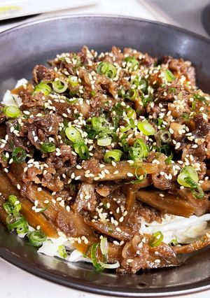 牛蒡と牛肉のがっつり甘辛丼♡-レシピのメイン写真