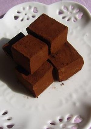 バレンタインに♪ なめらか生チョコ-レシピのメイン写真
