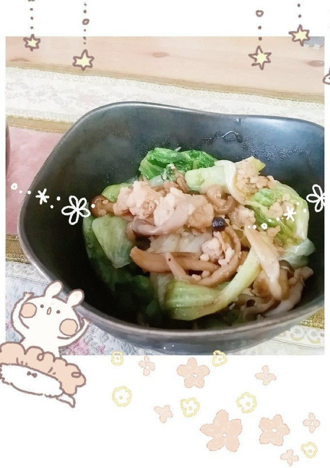 レタスと鶏むねの甘辛炒め-レシピのメイン写真