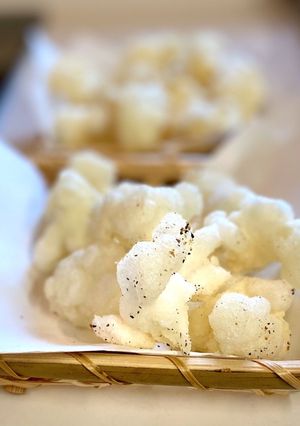 かちこちの鏡餅をあられ（おかき）に！-レシピのメイン写真