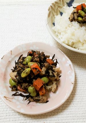 ご飯がススム！ひじきの常備菜-レシピのメイン写真