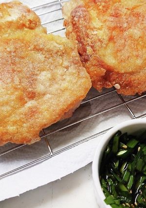 サクサクもも肉のニラソース-レシピのメイン写真
