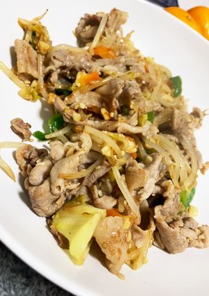 ご飯が食べたくなる肉野菜炒め！-レシピのメイン写真