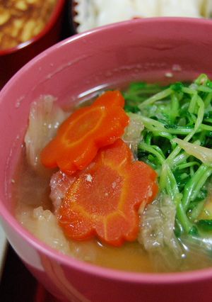 蕪と下仁田ネギのトロトロみぞれお雑煮-レシピのメイン写真