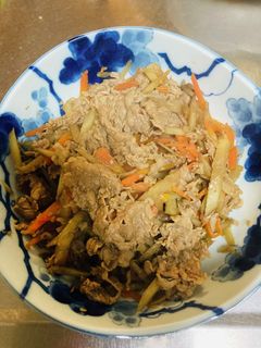 きんぴら牛ボウ-レシピのメイン写真