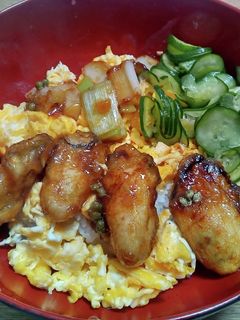 牡蠣の蒲焼き丼-レシピのメイン写真