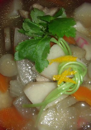 御雑煮２（けんちん風）-レシピのメイン写真