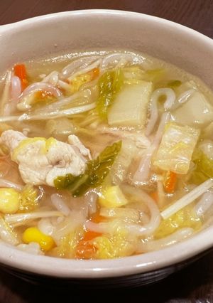 【ダイエット】白菜たっぷりスープ-レシピのメイン写真