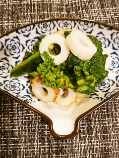 菜の花とちくわの和え物-レシピのメイン写真