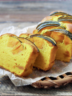 皮ごとかぼちゃのパウンドケーキ・BPなし-レシピのメイン写真