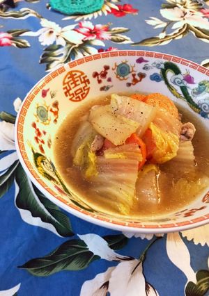 鶏と白菜の鶏ガラしょう油煮　山本ゆりさん-レシピのメイン写真