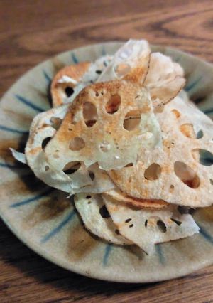 レンジで簡単◎レンコンチップス◎覚え書き-レシピのメイン写真