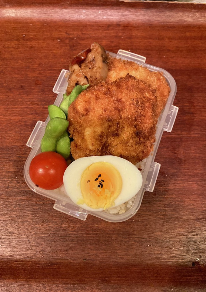 お弁当　とんかつ-レシピのメイン写真