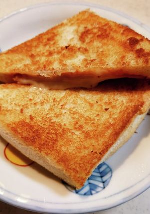 フライパンで簡単ホットサンド-レシピのメイン写真