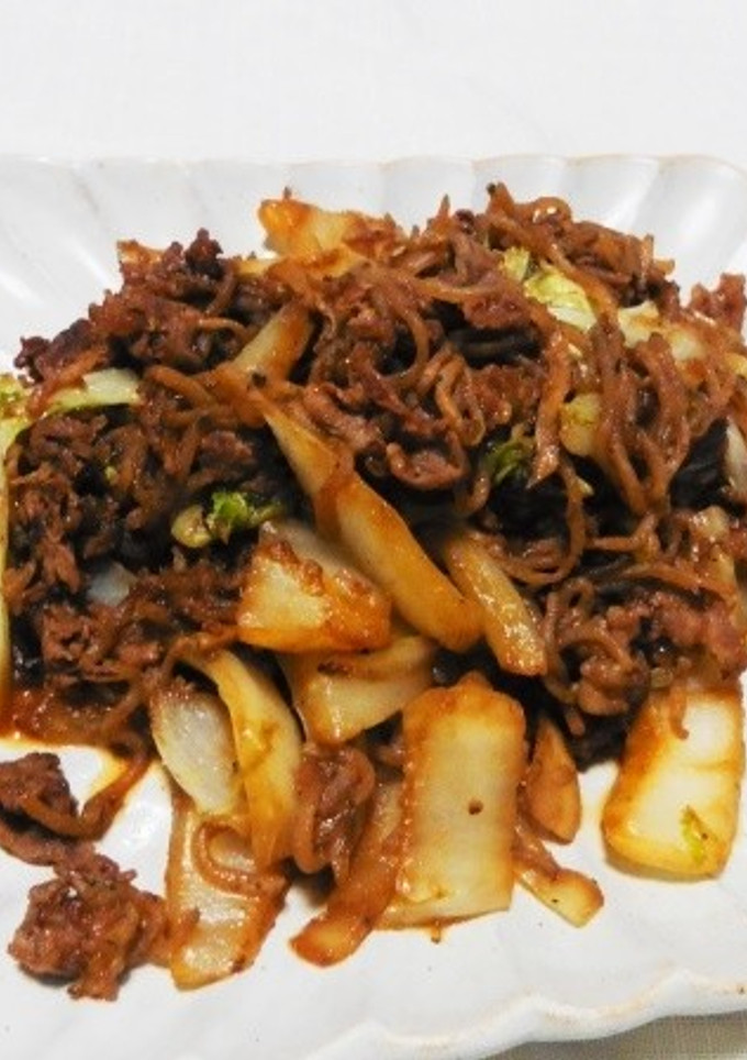 白菜のすき焼き風味噌炒め-レシピのメイン写真