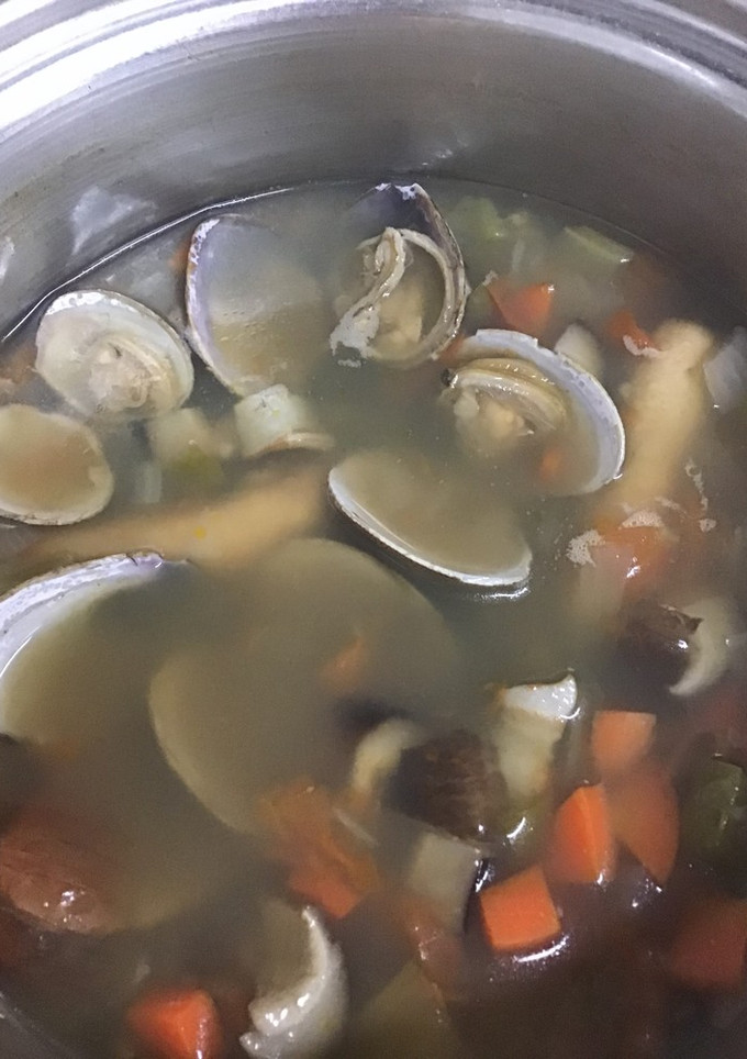 あさりと野菜のスープ-レシピのメイン写真