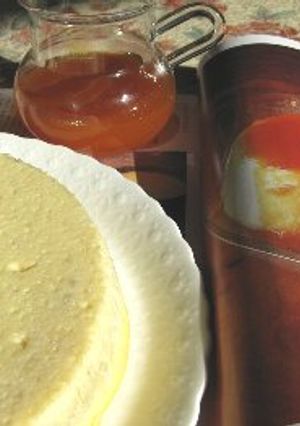 クリームチーズケーキ-レシピのメイン写真