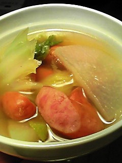 ★白菜&大根&ウインナー❤コンソメ煮★-レシピのメイン写真