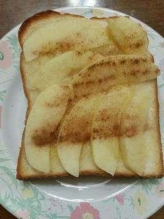 アップルメープルトースト-レシピのメイン写真