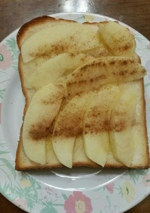 アップルメープルトースト-レシピのメイン写真