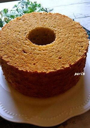 オートミールだけのシフォンケーキ-レシピのメイン写真