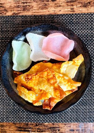 ワンタンの皮でパリパリ揚げ餃子-レシピのメイン写真