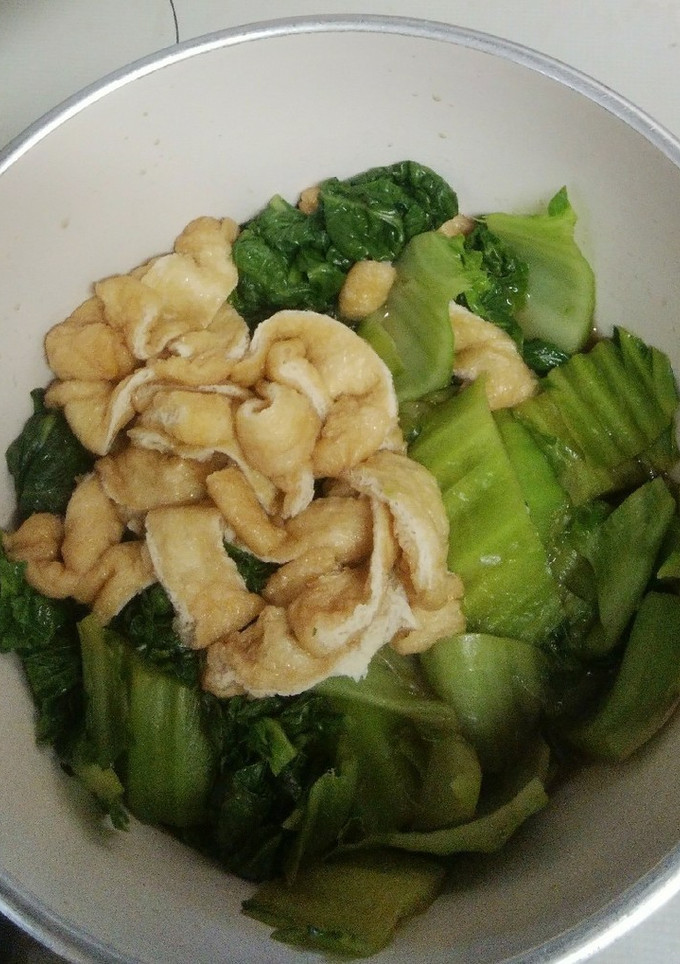 高菜と油揚げの煮物-レシピのメイン写真