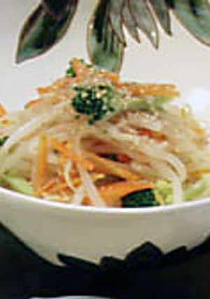 簡単♪茹で野菜(もやし)のごま油和え-レシピのメイン写真