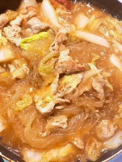 白菜のうまみたっぷり豚肉春雨とろーり煮-レシピのメイン写真
