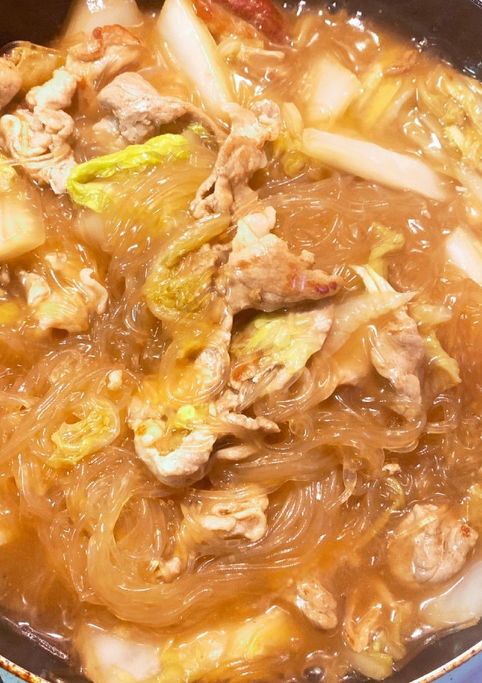 白菜のうまみたっぷり豚肉春雨とろーり煮-レシピのメイン写真