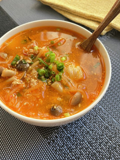 キムチチゲスープ-レシピのメイン写真