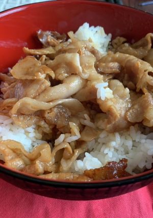 薄切りチャーシュー丼-レシピのメイン写真