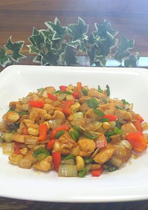 鶏胸肉とカシューナッツの中華炒め-レシピのメイン写真