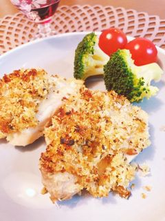 シロさんの鶏肉の香草パン粉焼き-レシピのメイン写真
