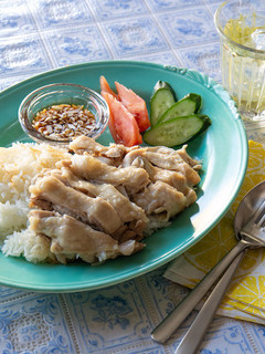 炊飯器で簡単カオマンガイ(チキンライス)-レシピのメイン写真