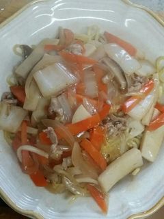 熱々簡単あんかけ焼きそば-レシピのメイン写真