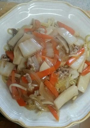 熱々簡単あんかけ焼きそば-レシピのメイン写真