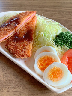 ハムカツ-レシピのメイン写真