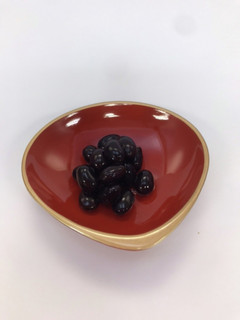 ふっくら 黒豆 みつにつけて-レシピのメイン写真