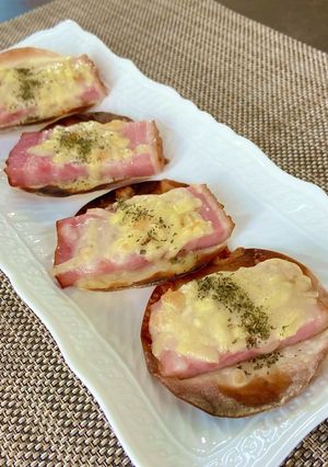 厚切りベーコンとチーズの簡単おつまみ-レシピのメイン写真