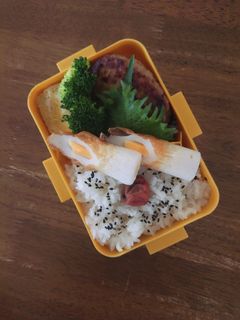 和風ハンバーグ男子弁当♪-レシピのメイン写真