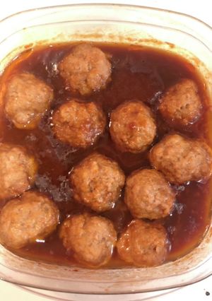 レンジで簡単ミートボール　お弁当作り置き-レシピのメイン写真