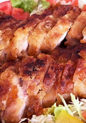 鶏もも肉マヨネーズ焼き♡25年前料理教室-レシピのメイン写真